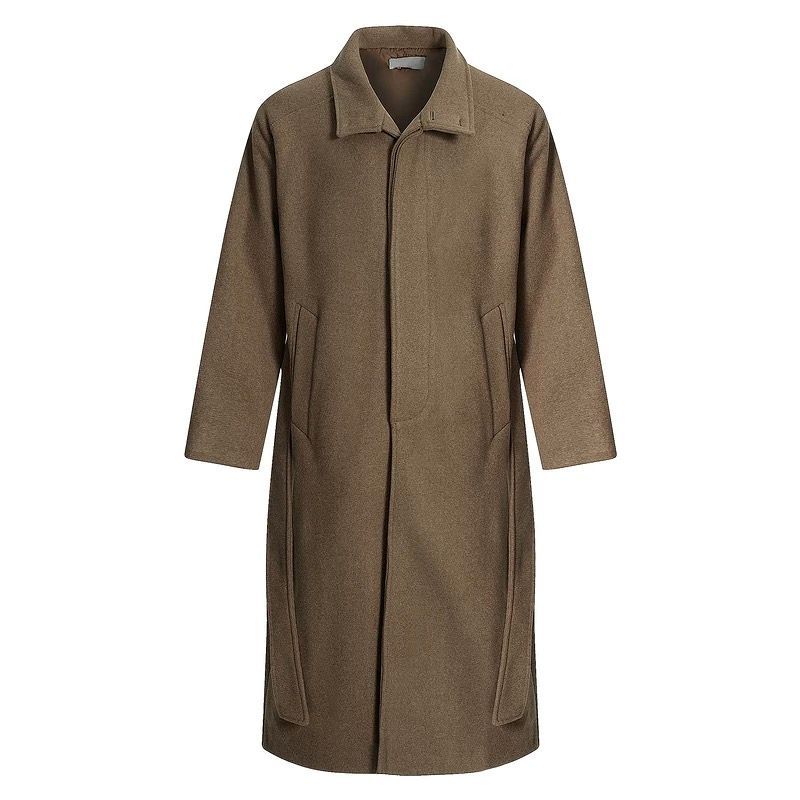 h 冬 美式ヴィンテージ ロングコート メンズ レディース 厚手 チェスターコート ハイストリート 古着風 ゆったり アウター