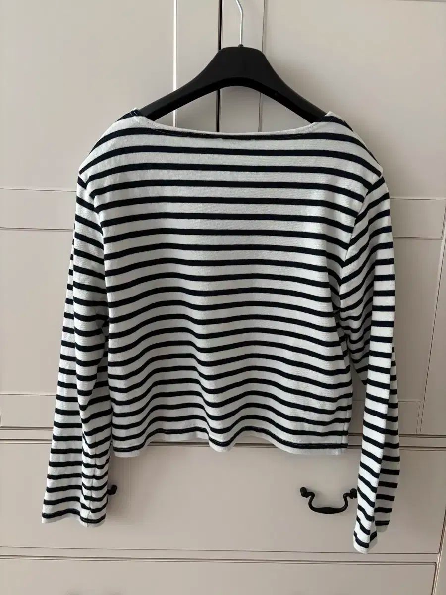 スポーティアンドリッチ ストライプTシャツ 長袖 sportyandrich ボーダー柄Tシャツ