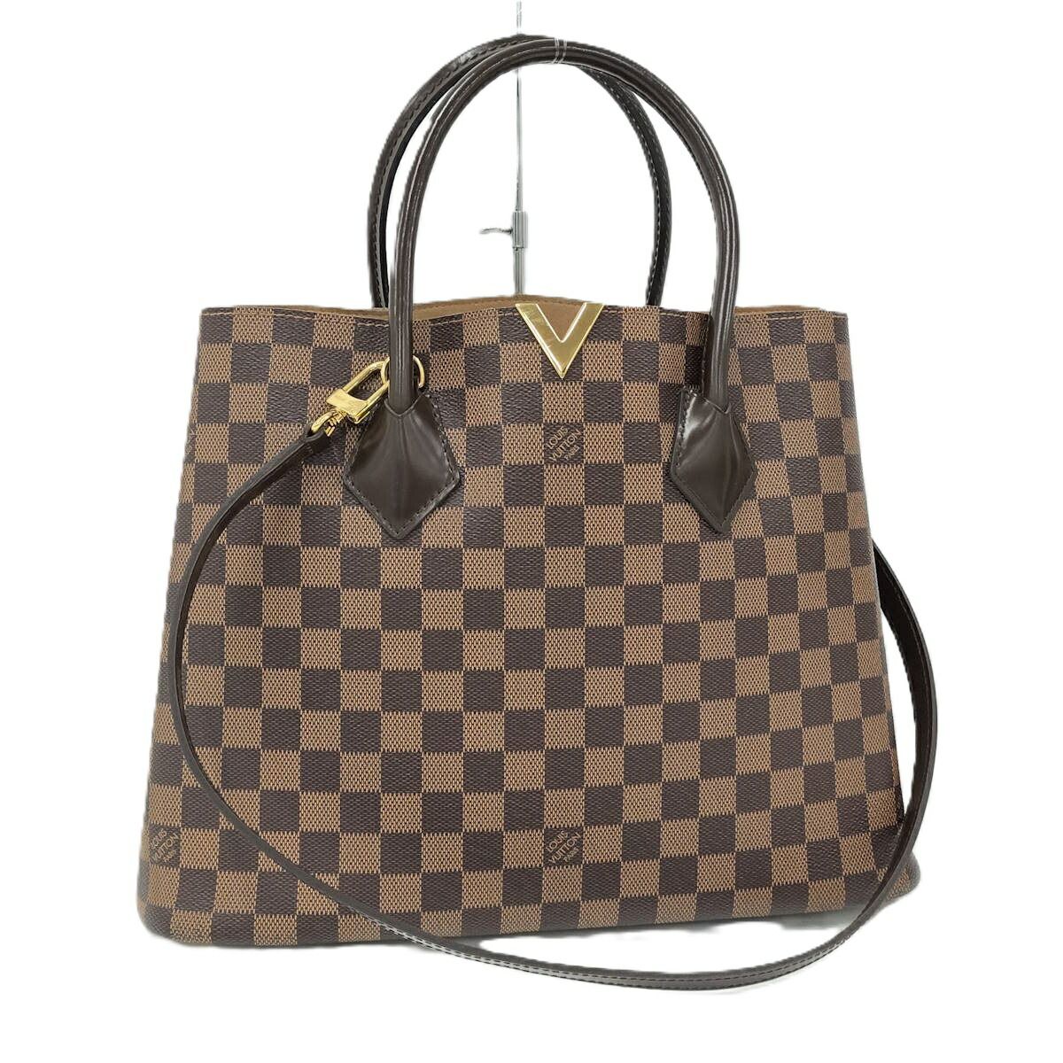 LOUIS VUITTON ケンジントン ボーリング 2WAYハンドバッグ ダミエ エベヌ N41505