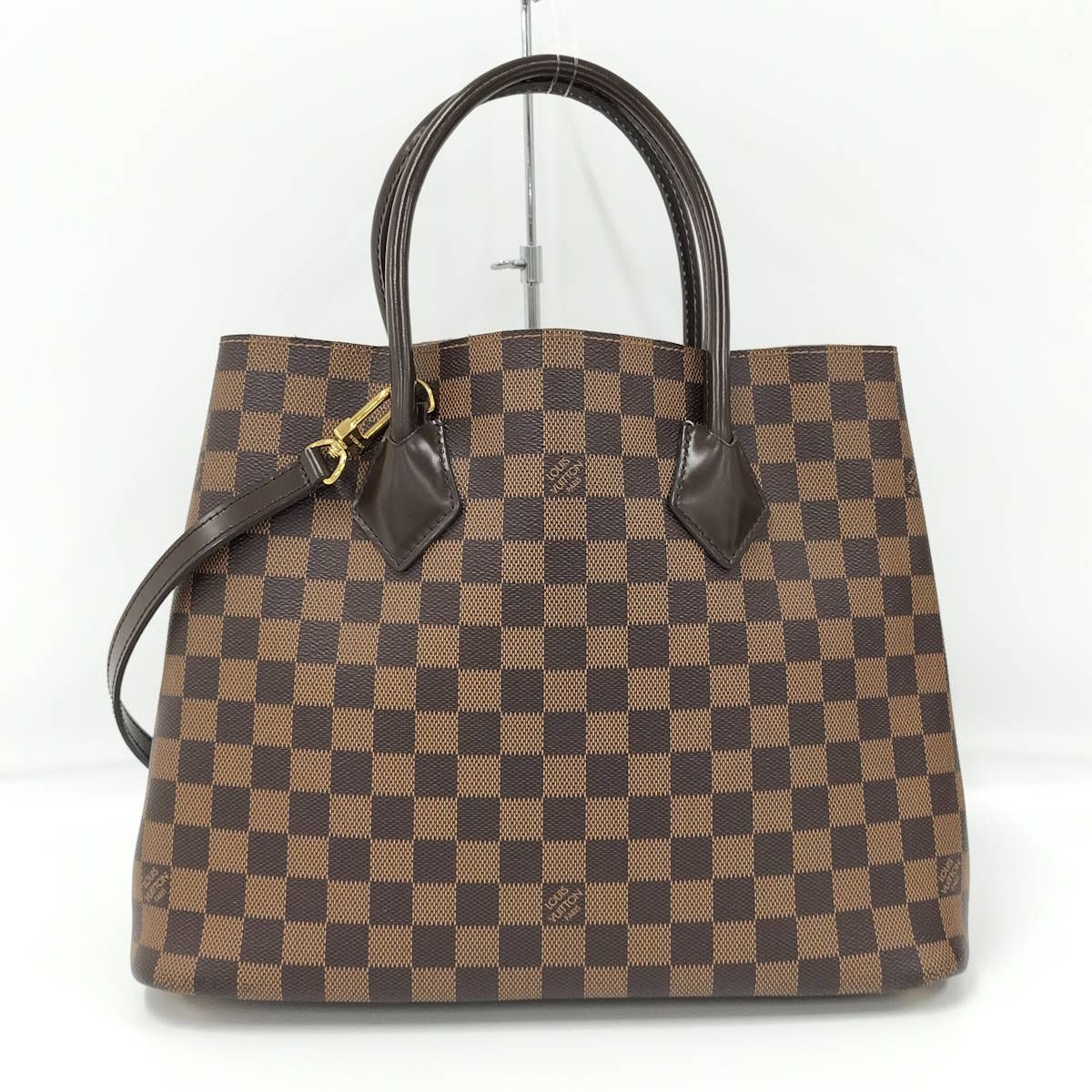 LOUIS VUITTON ケンジントン ボーリング 2WAYハンドバッグ ダミエ エベヌ N41505