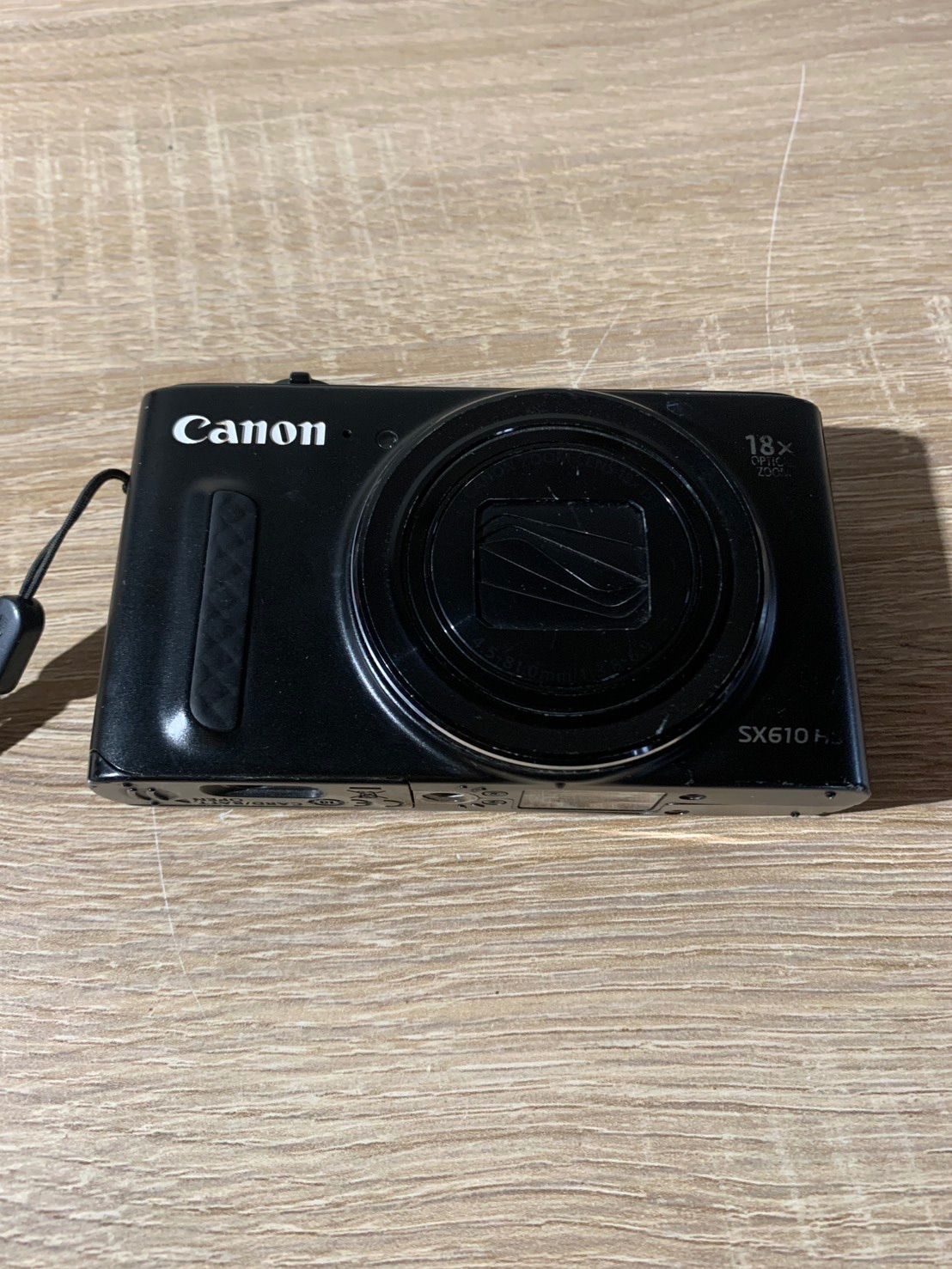 6383 Canon キヤノン PowerShot SX610 HS ブラック デジカメ