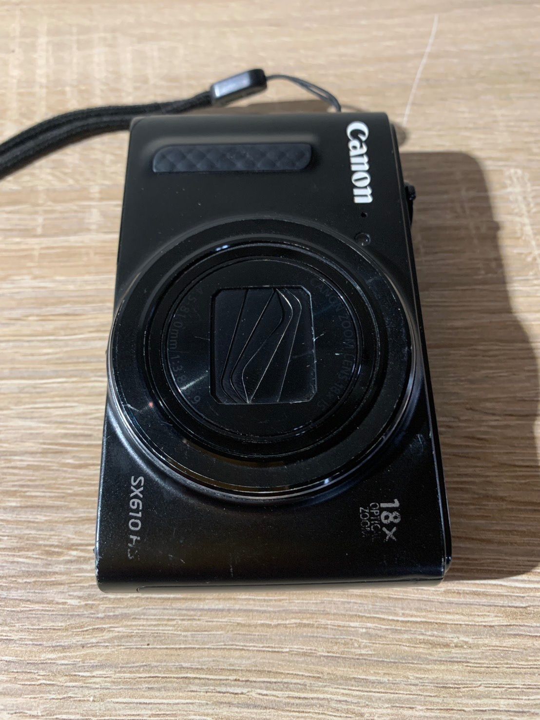 6383 Canon キヤノン PowerShot SX610 HS ブラック デジカメ