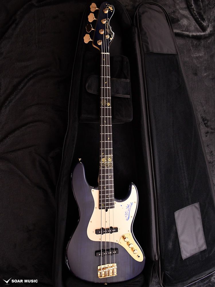 12本 モデル Momose MJ ’25 E Canal Deep BLU VGR 20732 約4 3 kg 日本産 国産 大阪桜 モモセ エレキベース モモセベース