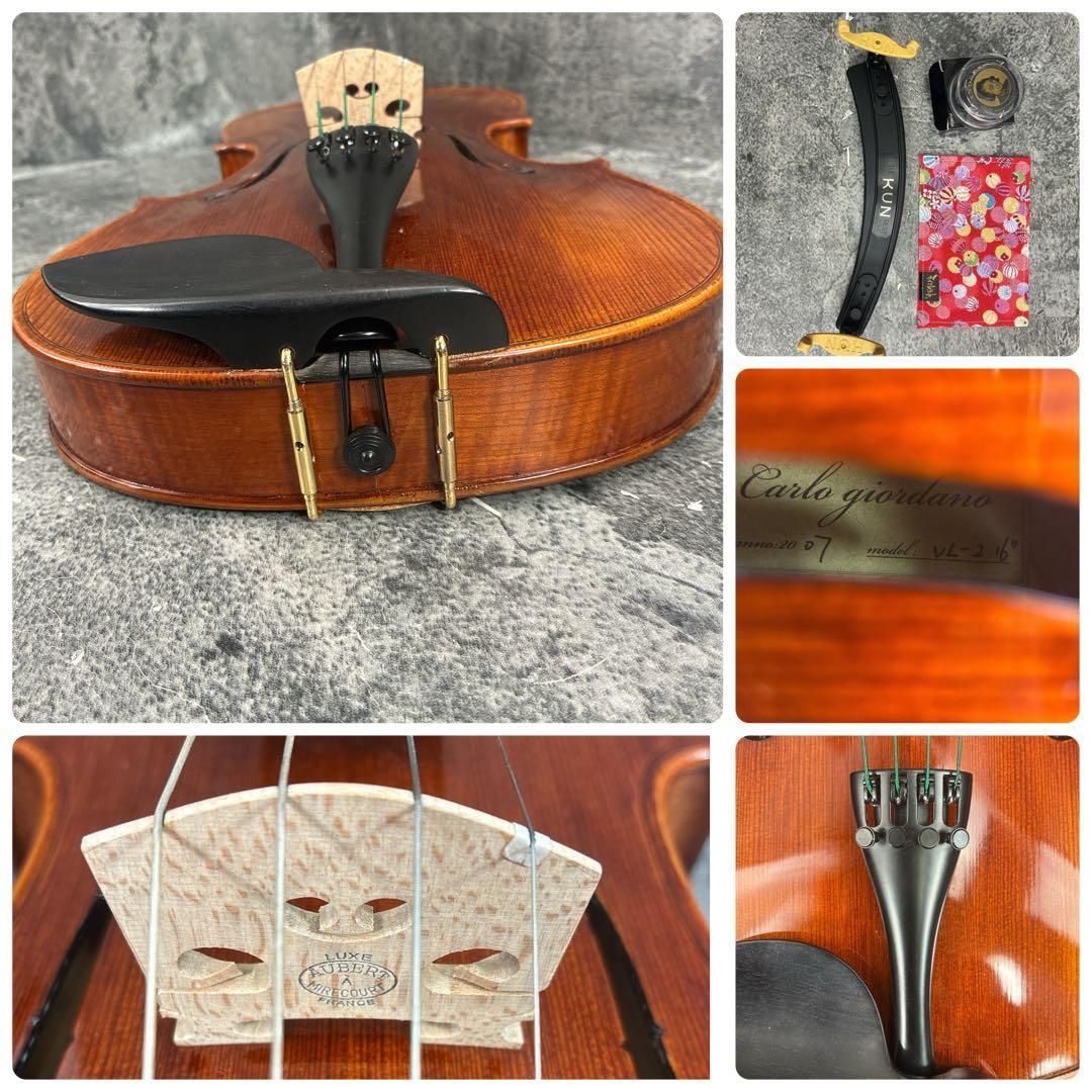極美品 カルロジョルダーノ ビオラ 本体 ケース付き VL-2 16インチ