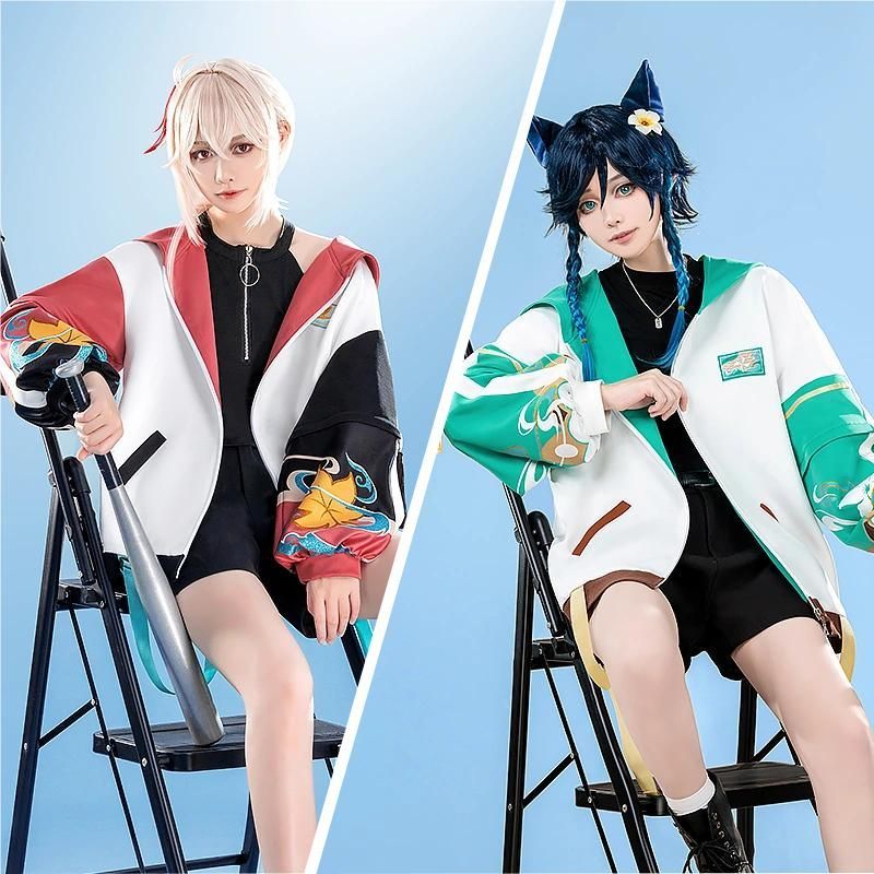 初獣猫 同人 小さな動物冒険団 フード付きアウター 野球アウター 職人製作