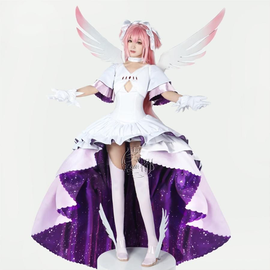 霧都アニメ 魔法少女まどか マギカ まどか コスプレ衣装 職人製作