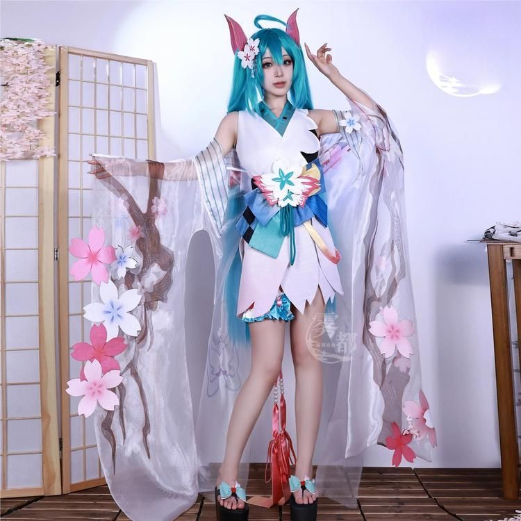 霧都 ウードゥ 陰陽師 コラボ 覚醒後 コスプレ衣装 バーチャルアイドル 女性用 職人製作