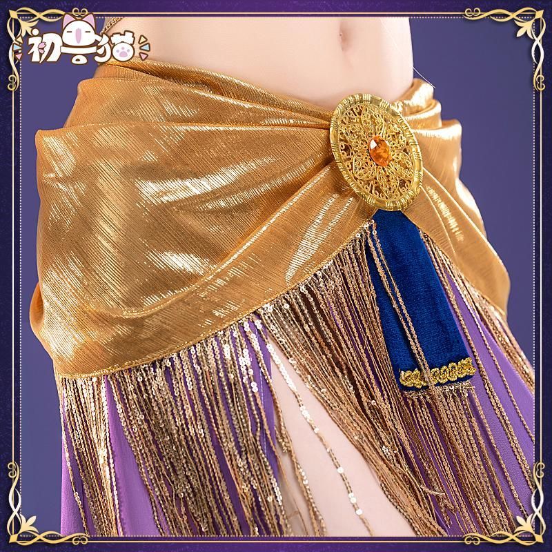 初獣猫 しゅごキャラ 月詠歌唄 ダンサー コスプレ衣装 職人製作 フリルデザイン その他 