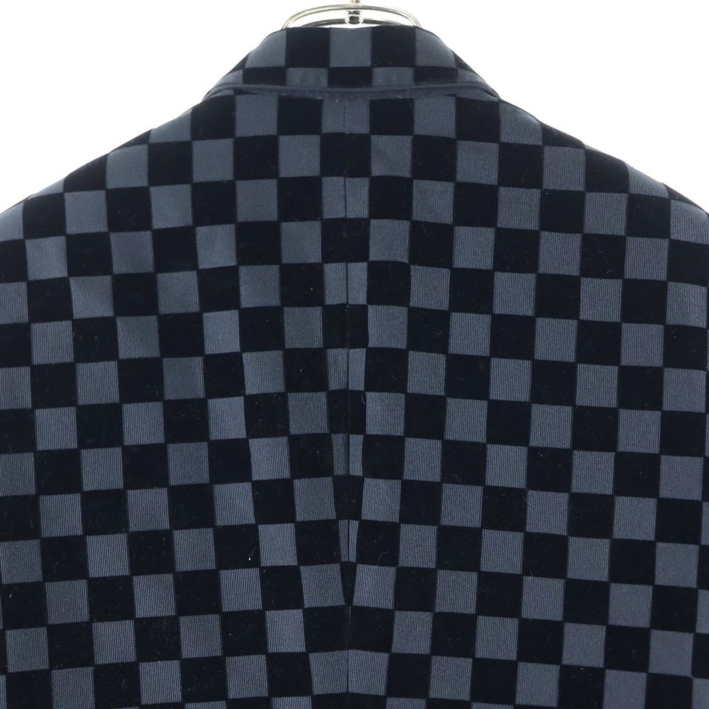 DOLCE & GABBANA (ドルチェアンドガッバーナ) ベロア ブロックチェック