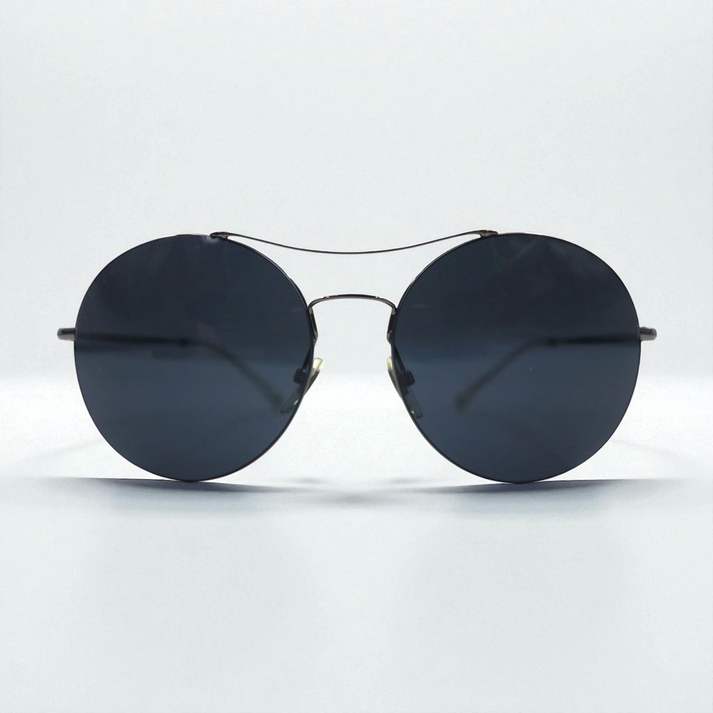 GUCCI メタル ラウンド サングラス ダブルブリッジ GG4252 KJ14X 58-16 140 イタリア製