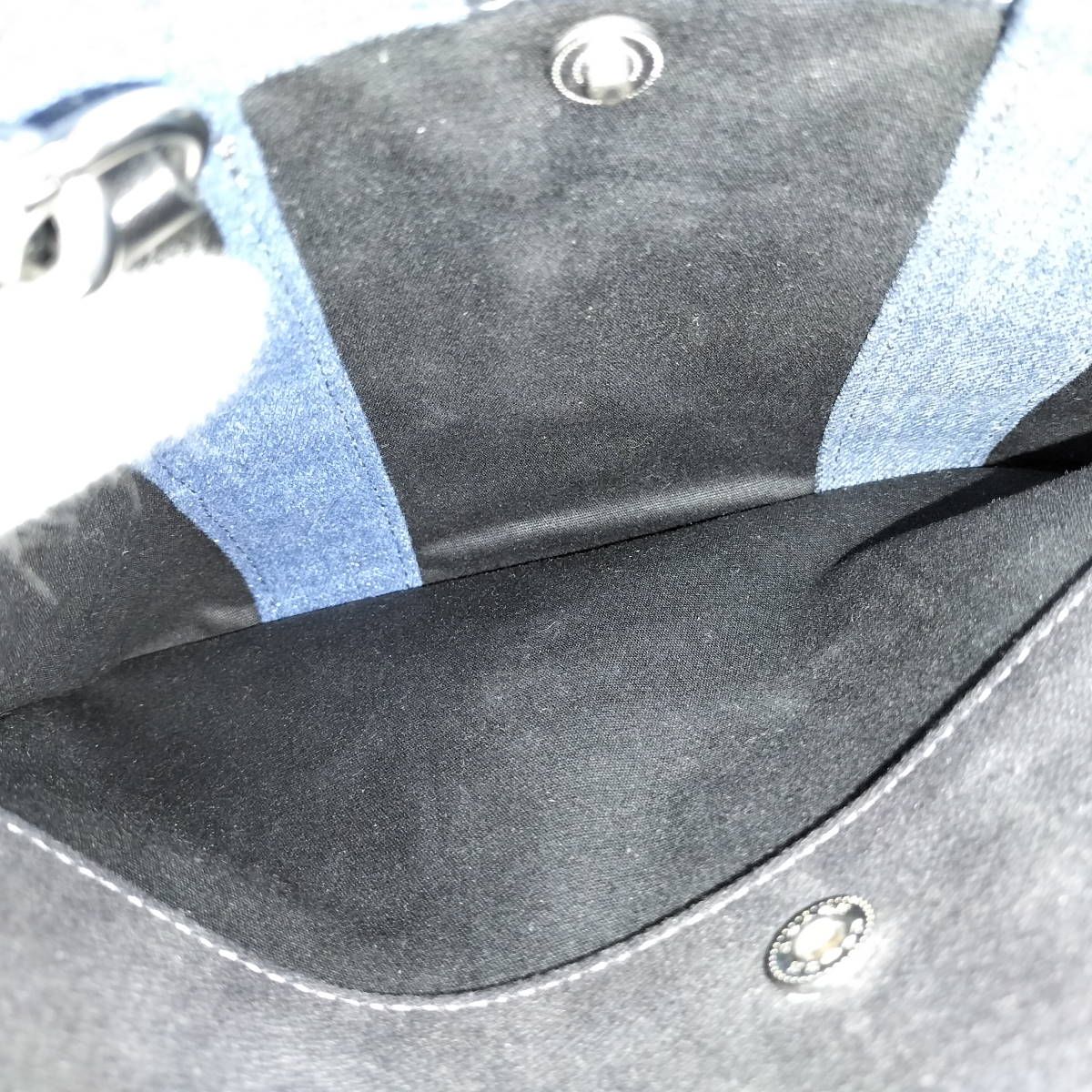  COACH 2 WAYハンドバッグ パッチワーク デニム ブルー系 マルチ CAM 63 その他 バッグ