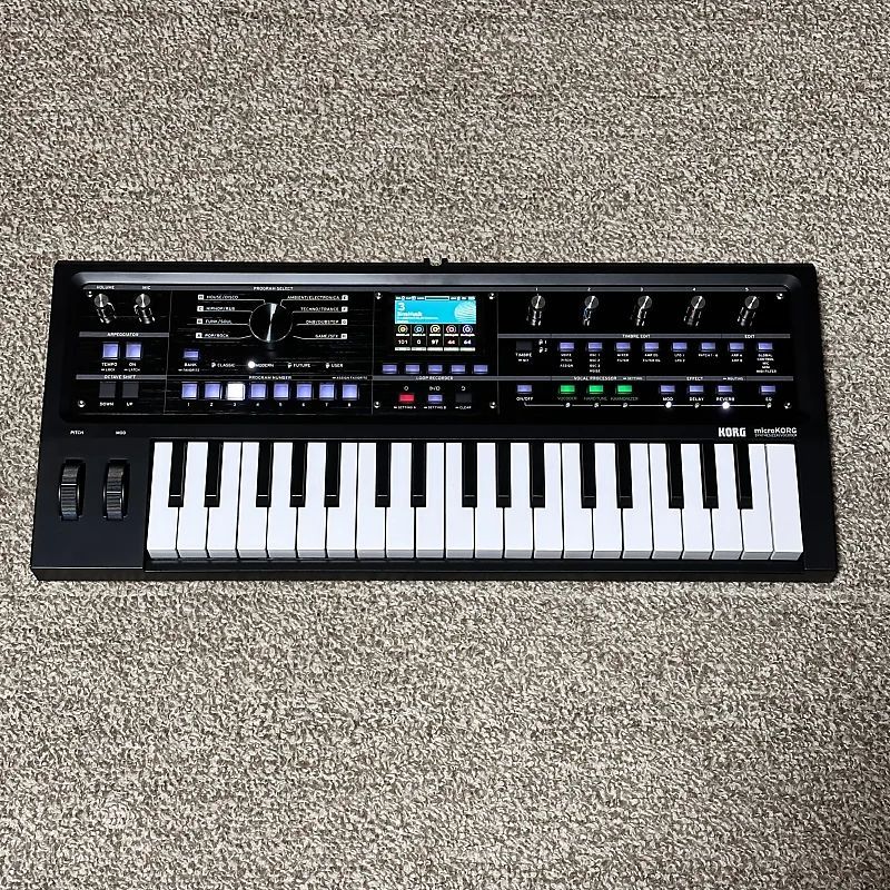 品 KORG microKORG 2 MBK MK メタリック ブラック シンセサイザー