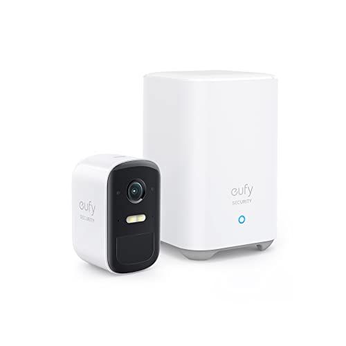 Anker Eufy Security eufyCam 2C 1-Cam Kit 屋外カメラ セキュリティカメラ 防犯カメラ屋外 ネットワークカメラ バッテリー搭載 180日間連続使用 1080p フルHD 追加料金不要 IP cd8f74c0