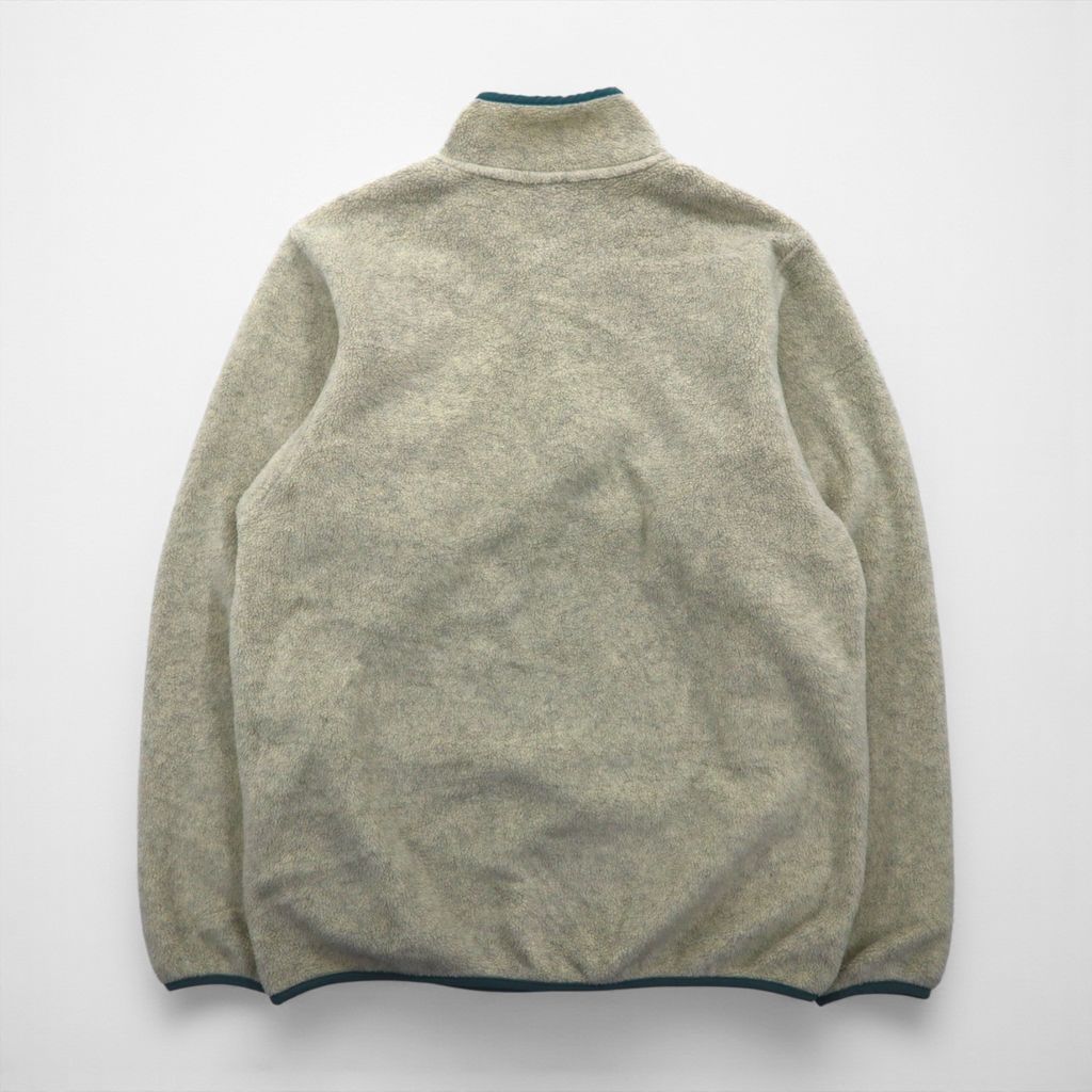 Patagonia シンチラ SYNCHILLA スナップT フリースジャケット XL オートミール 胸ポケット 65546