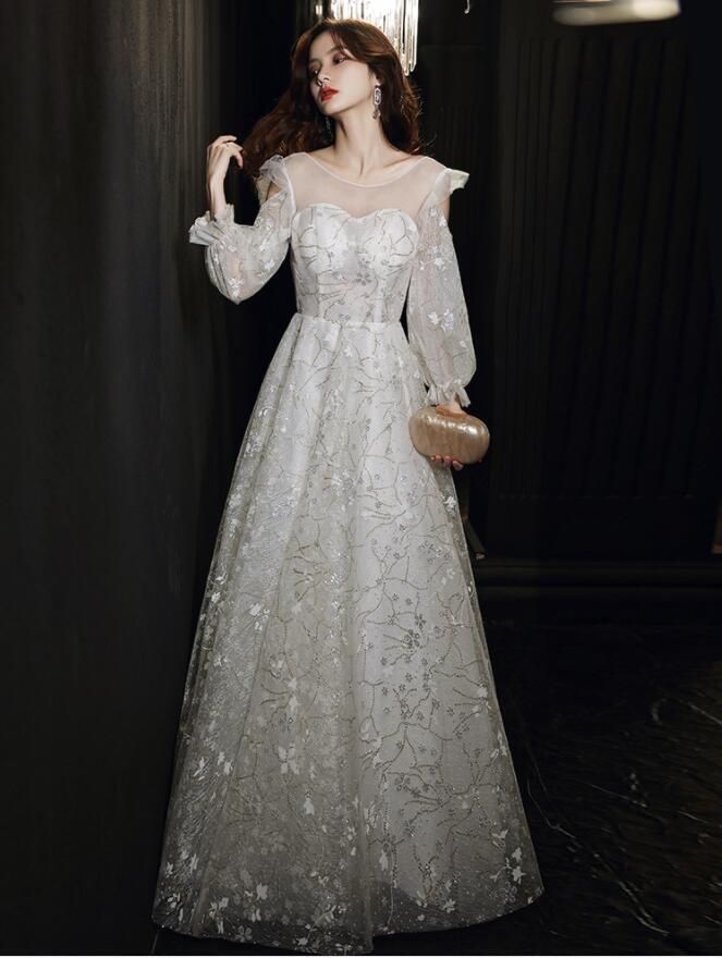 発表会 舞台衣装 パーティ ライブ イベント 結婚式 二次会 ドレス M 9号 OPN2327