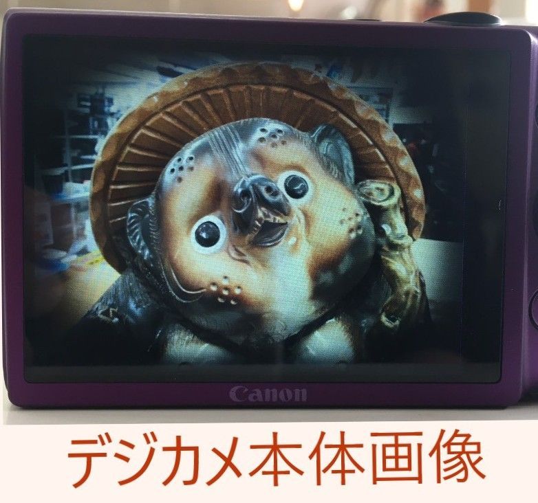 Canon キャノン デジタルカメラ IXY 600F PC1676 パープル ジャンク品 