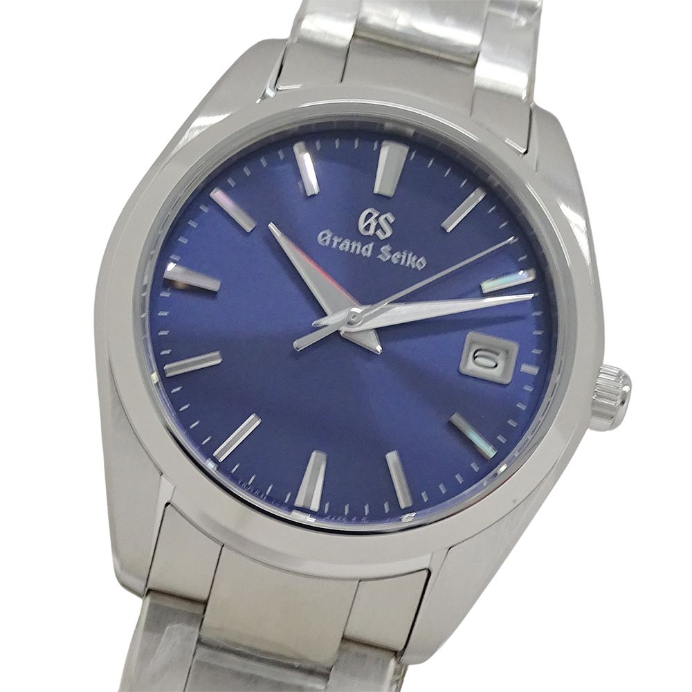 グランドセイコー GRAND SEIKO GS ヘリテージ 9 F 62 0 AB SBGX 265 時計 メンズ ブランド デイト クオーツ QZ ステンレス SS シルバー ブルー