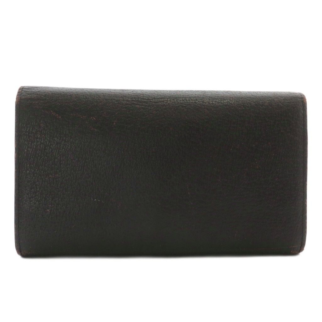 ヴィヴィアンウエストウッド Vivienne Westwood 長財布 二つ折り レザー オーブ ロゴ ゴールド金具 茶色 ブラウン XZ GY 18