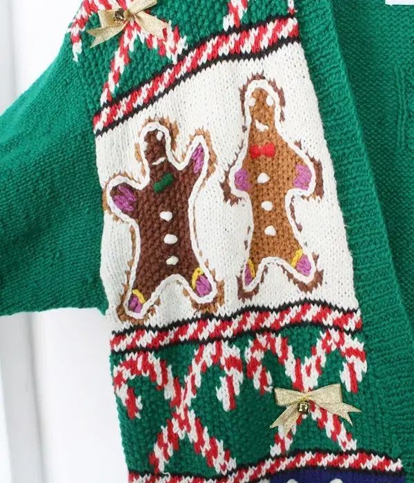 今なら50％OFF。 MARISA CHRISTINA 1993 christmas ニット カーディガン 興味深い