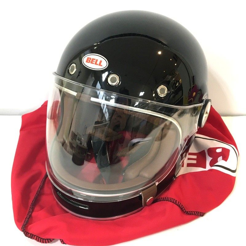 BELL ベル BULLITT フルフェイスヘルメット 除菌消臭済 Lサイズ ブラック オートバイ ツーリング ライディング バイカー バイク用品 TA 3639