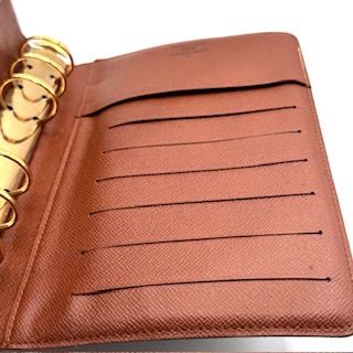 ブラウン 手帳カバー