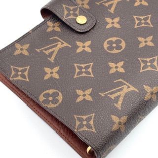 ブラウン 手帳カバー