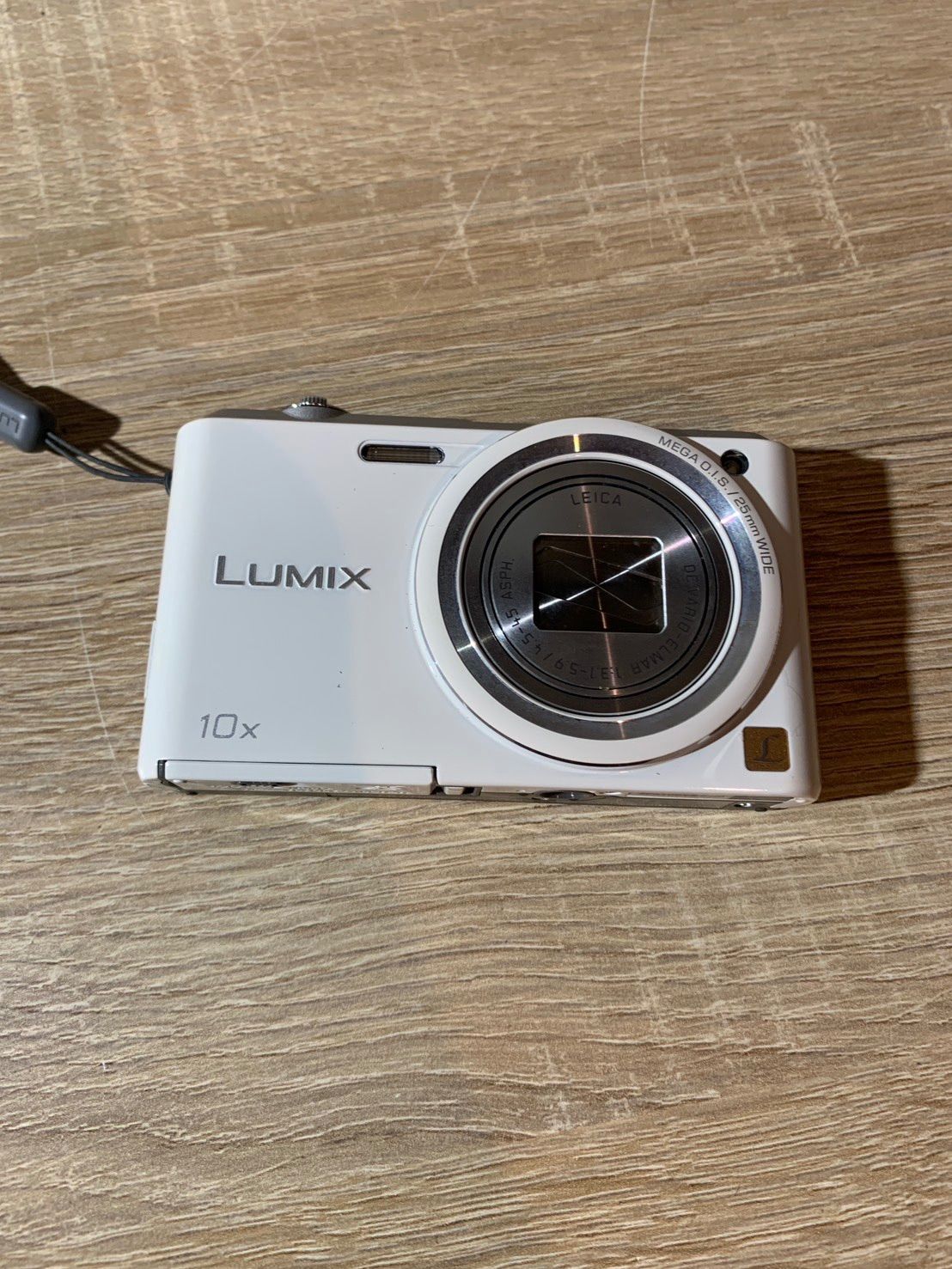 6388 Panasonic パナソニック Lumix DMC-SZ3 ホワイト デジカメ