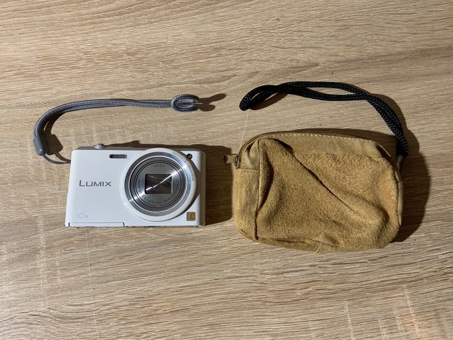 6388 Panasonic パナソニック Lumix DMC-SZ3 ホワイト デジカメ