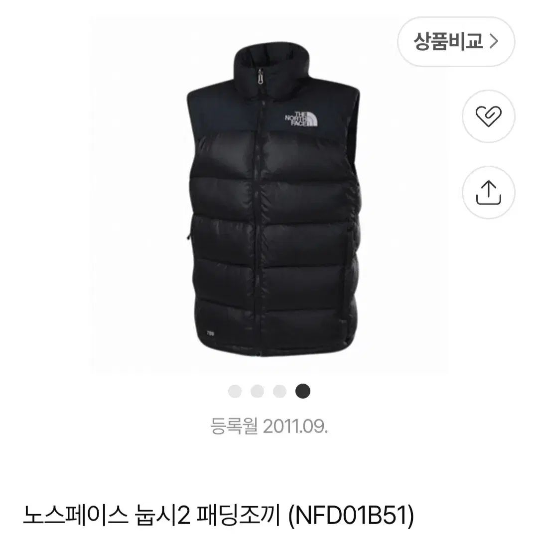 THE NORTH FACE 700 ヌプシ2 ダウンベスト-95