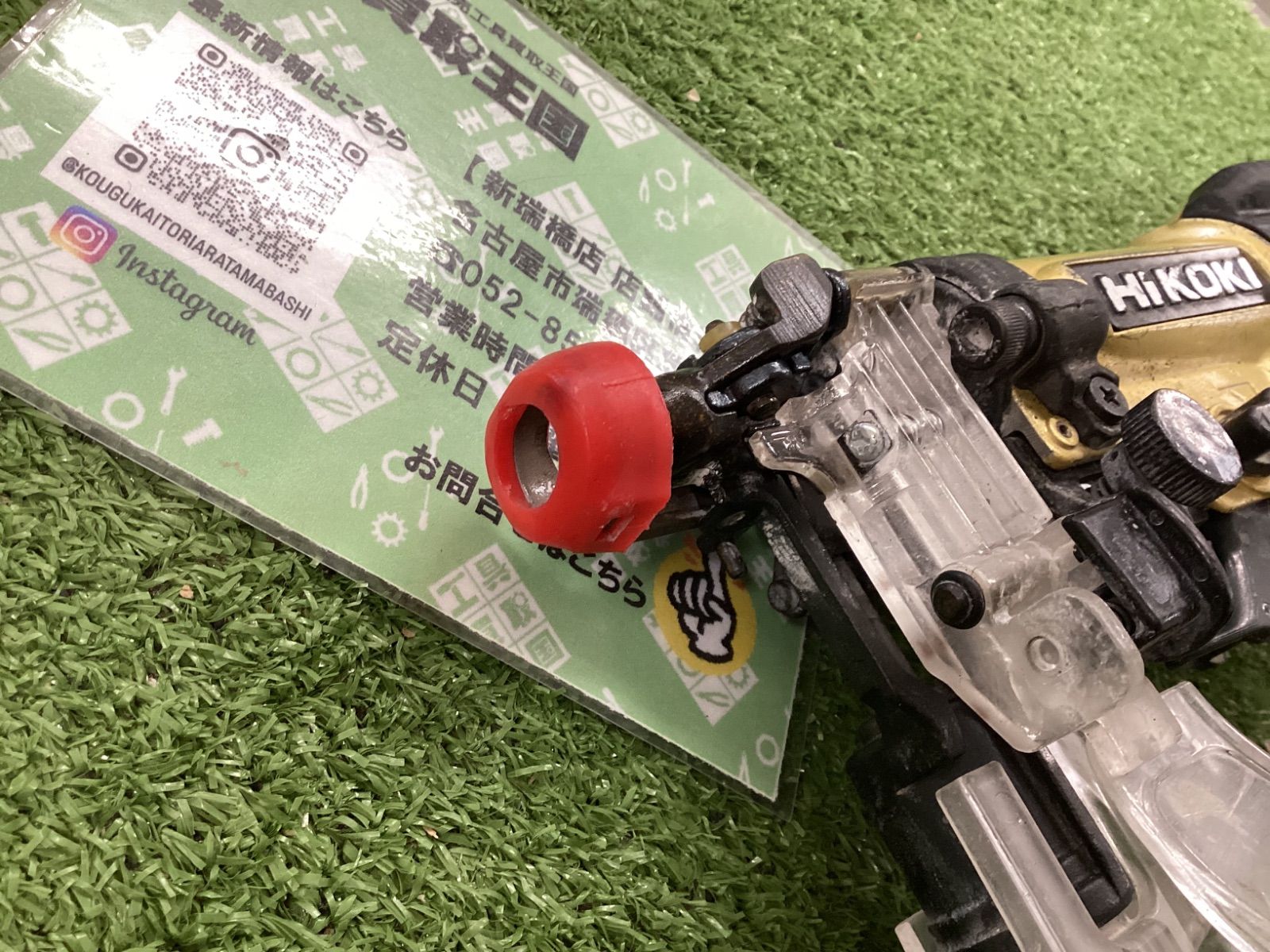  B 日立工機 32㎜高圧ねじ打ち機 WF 3 H その他 電動工具 エア工具