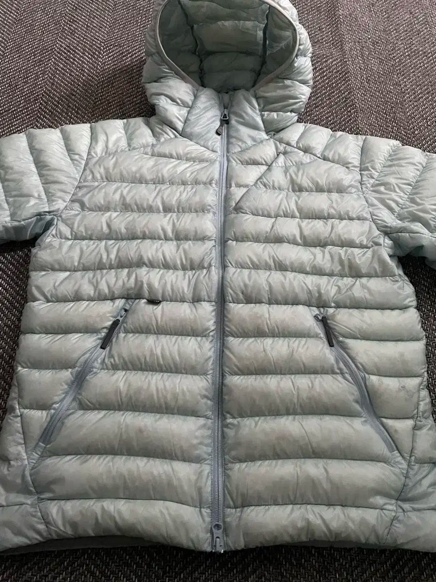 シエラデザイン ミュール 軽量ダウン スカイブルー M