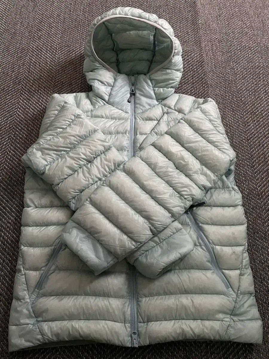 シエラデザイン ミュール 軽量ダウン スカイブルー M