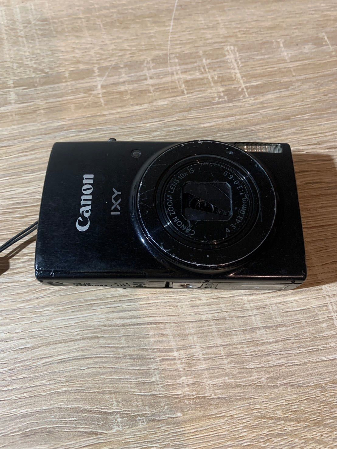 6391 Canon キヤノン IXY 210 ブラック デジカメ