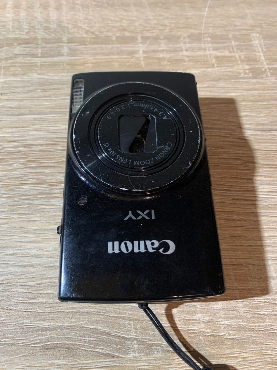 6391 Canon キヤノン IXY 210 ブラック デジカメ