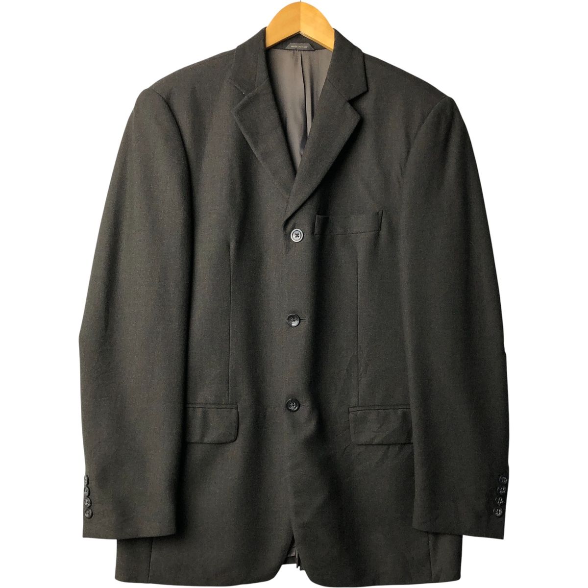 古着 00年代 バナナリパブリック BANANA REPUBLIC ウールテーラードジャケット イタリア製 メンズL相当 eaa592286
