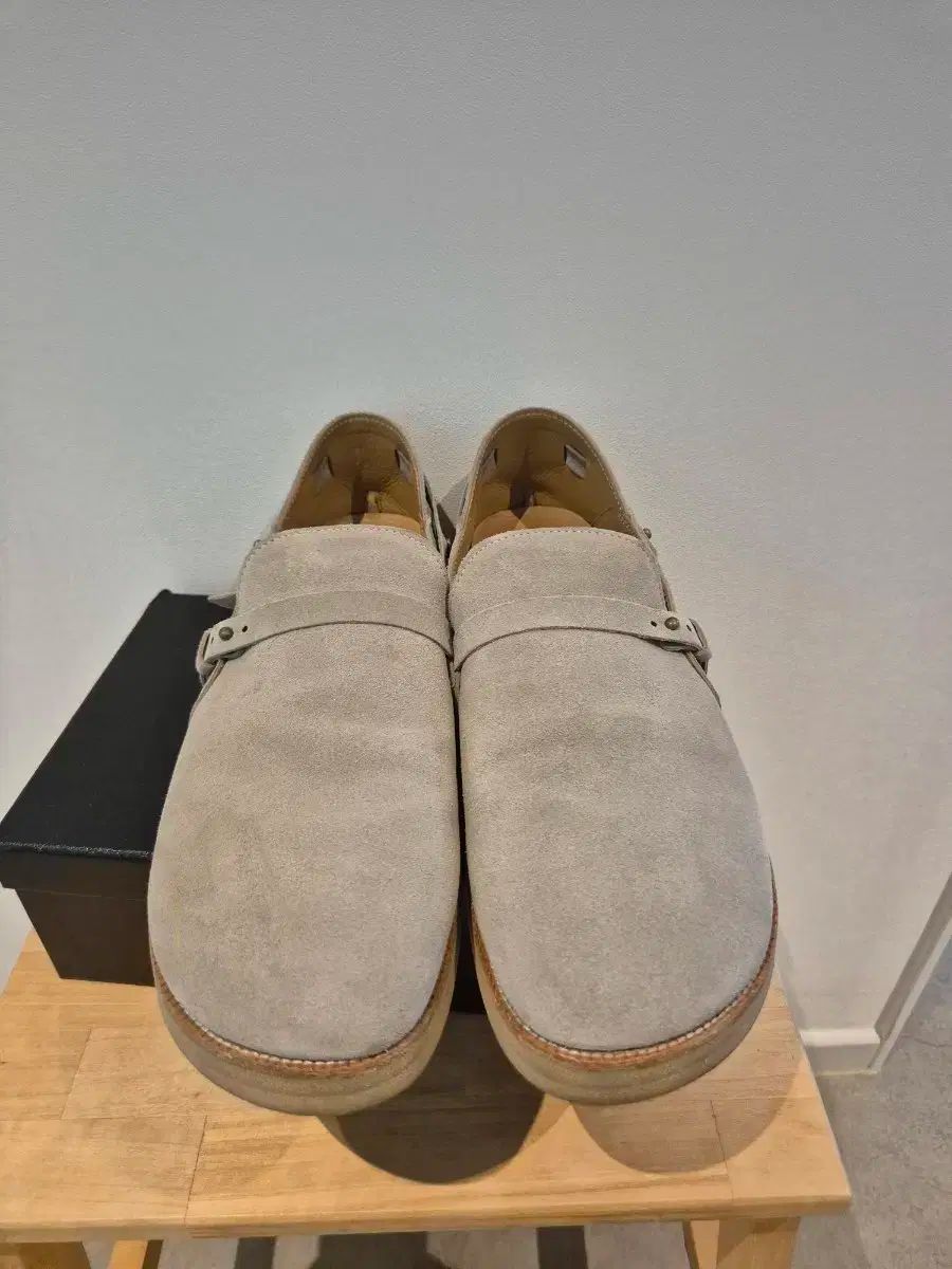 COLORクレープ コージー 285 スウェード ローファー スリッポン シューズ