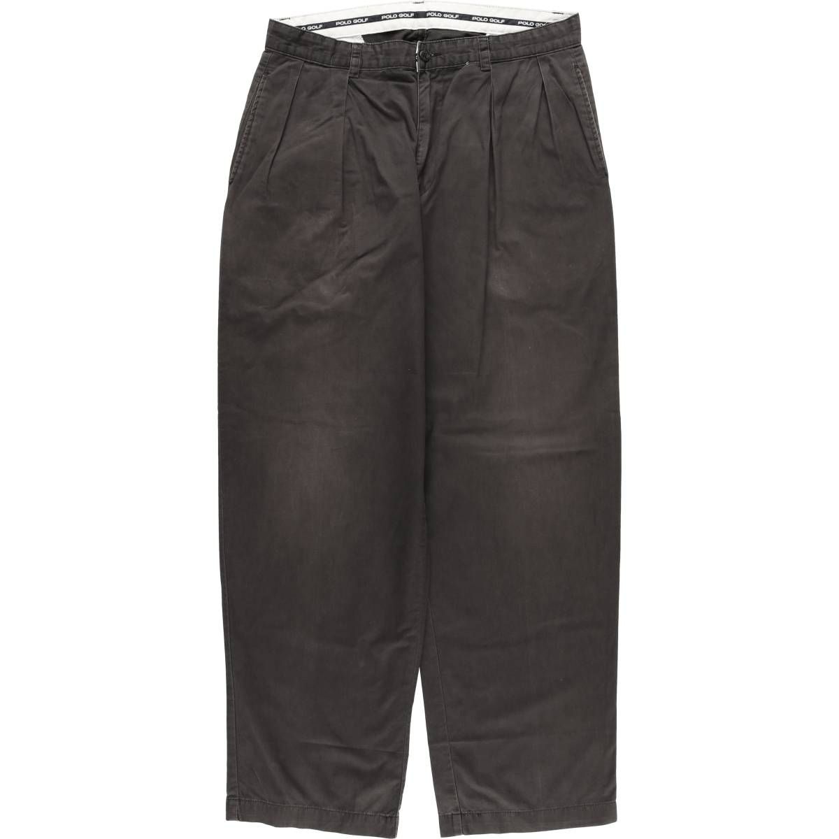 古着 ラルフローレン Ralph Lauren POLO GOLF ポロゴルフ ツータック チノパンツ メンズw34相当 eaa593326