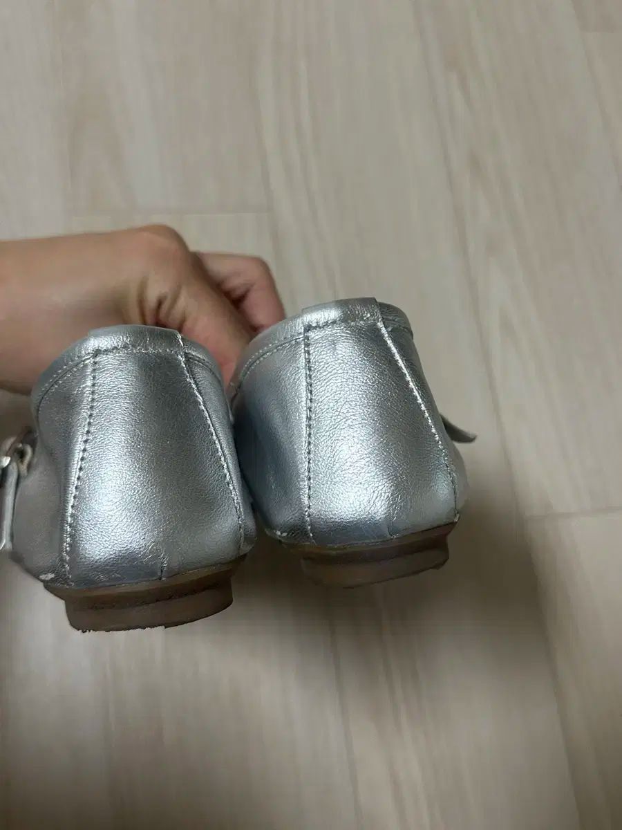  REQINS レキンズ オナー メリージェーン シルバー 39 240-245 mm フラットシューズ バレエシューズ パンプス