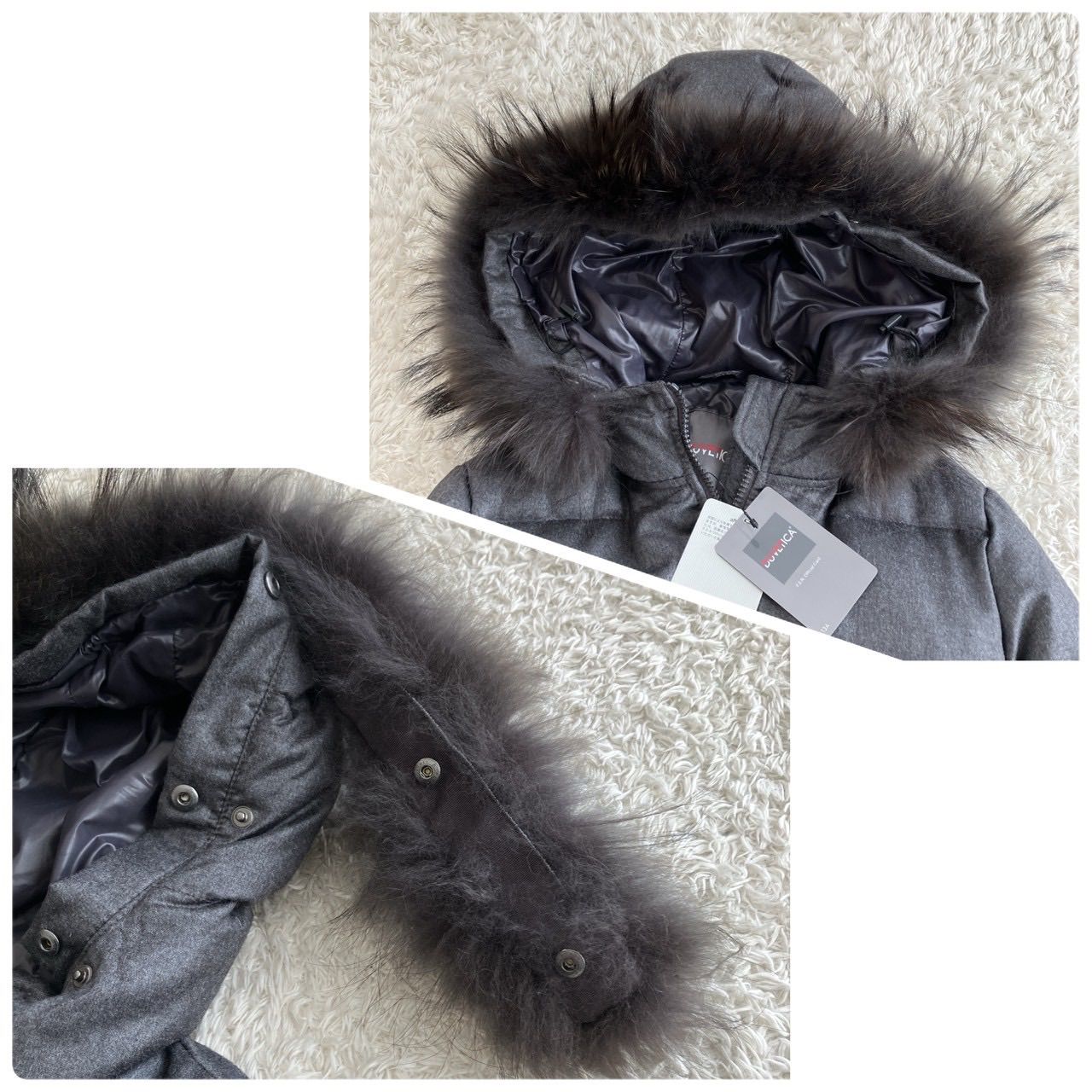 新品！DUVETICA デュベティカ kappa ダウンコート ウール カシミヤ