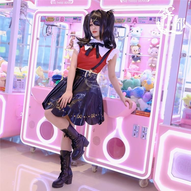 霧都アニメ メタステーシ COS衣装 糖糖 超天 JK制服 ロリータ フルセット 職人製作