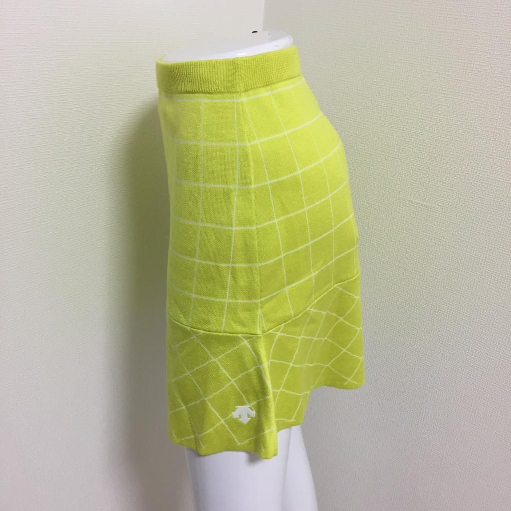 新品タグ付き デサントゴルフ お買い得品 ニットスコート ゴルフ用 L