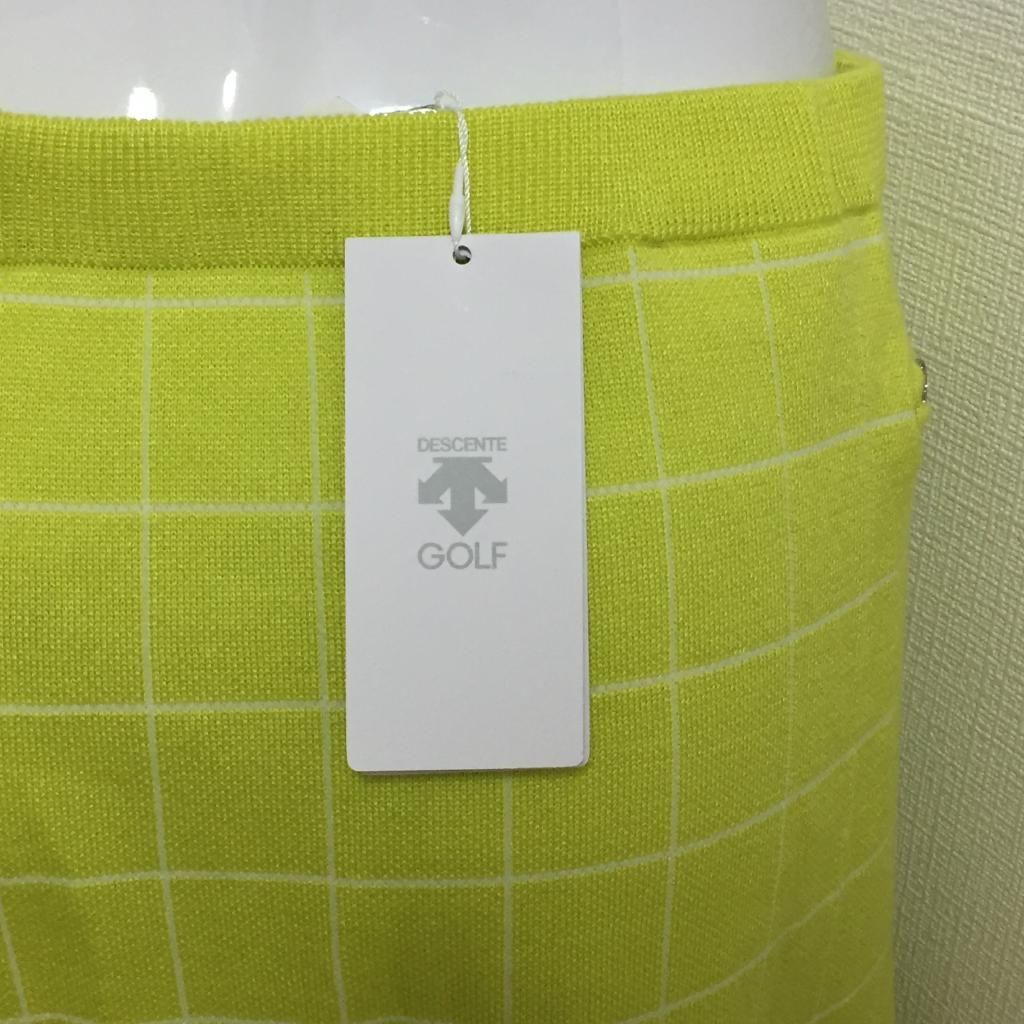 新品タグ付き デサントゴルフ お買い得品 ニットスコート ゴルフ用 L