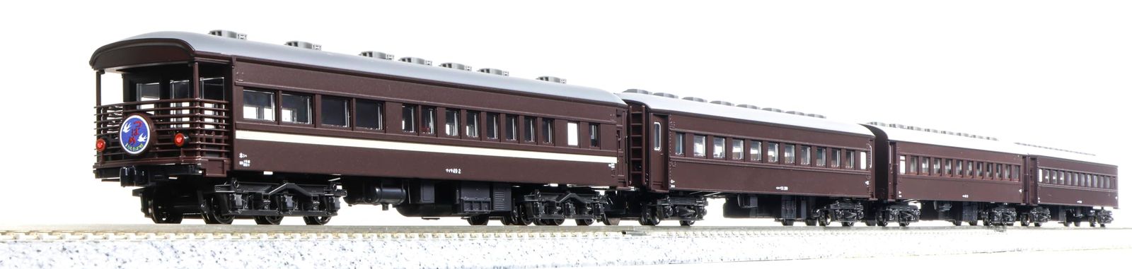 KATO Nゲージ JR西日本 マイテ49 旧形客車 4両セット 10 1893 鉄道模型 客車