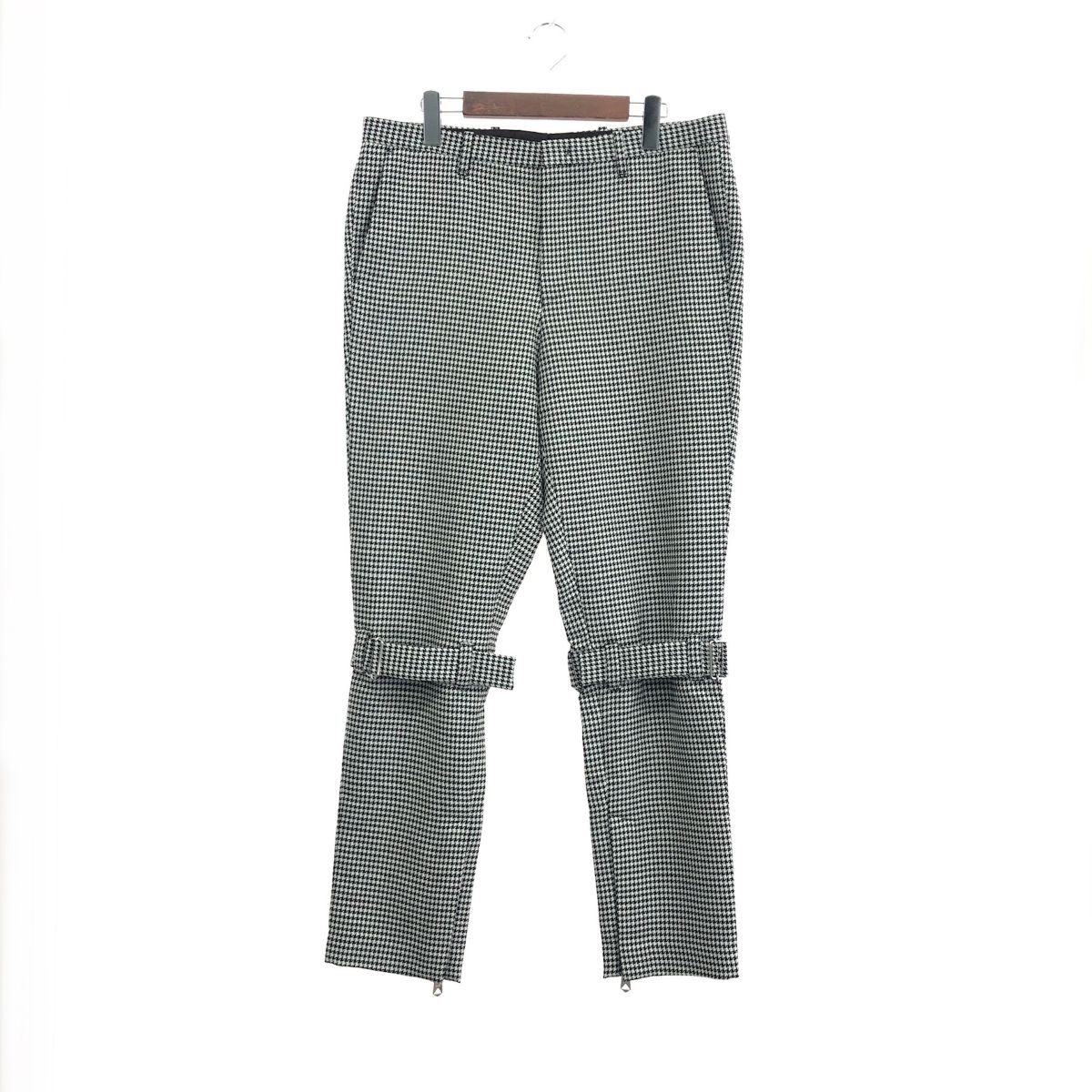 Paul Smith ポールスミス ボンテージパンツ　 サイズ:XL グレンチェック 293103   ブラック/ホワイト メンズ / 240001166741 Paul Smith ポールスミス ボンテージパンツ サイズ:XL グレンチェック