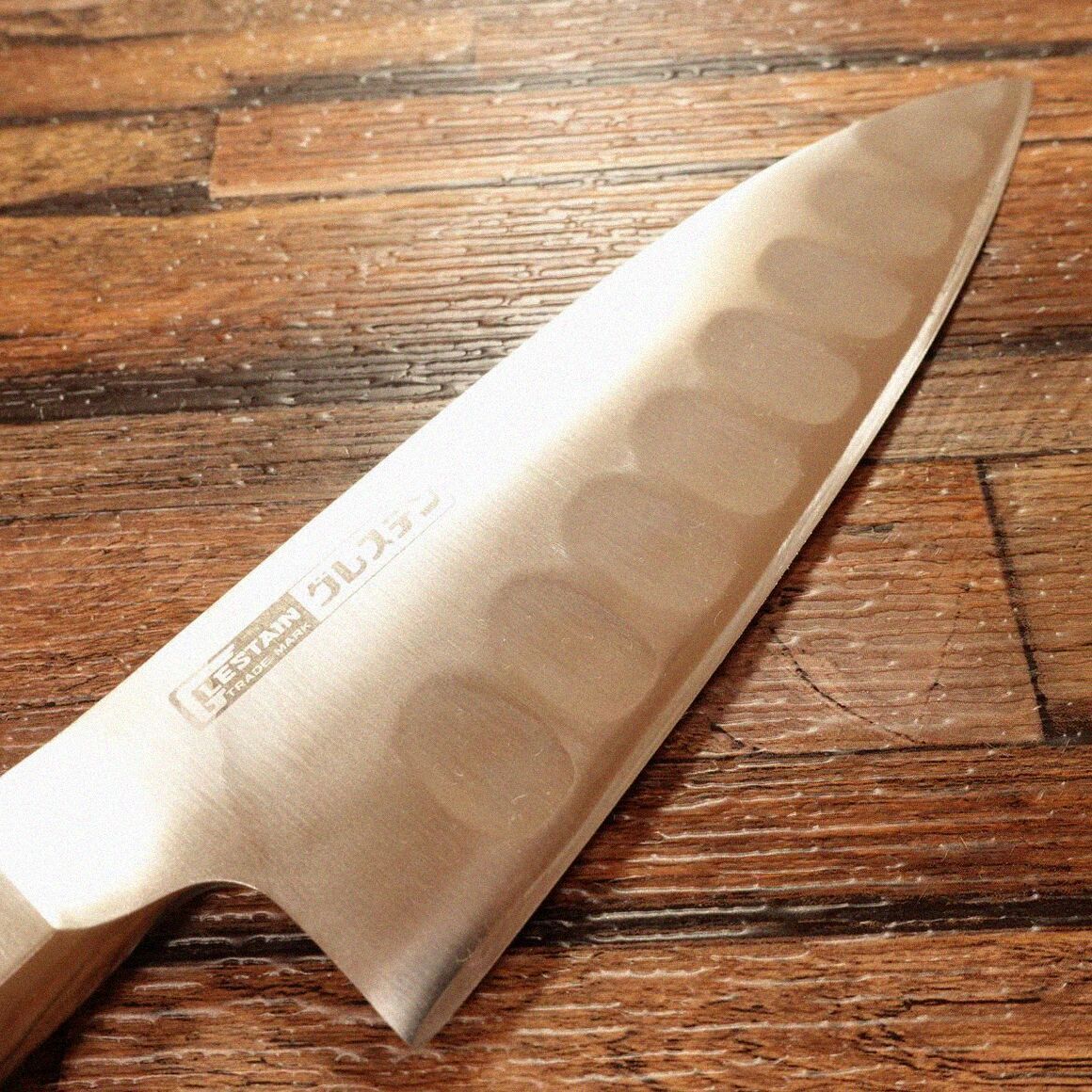 三徳包丁 ディンプル