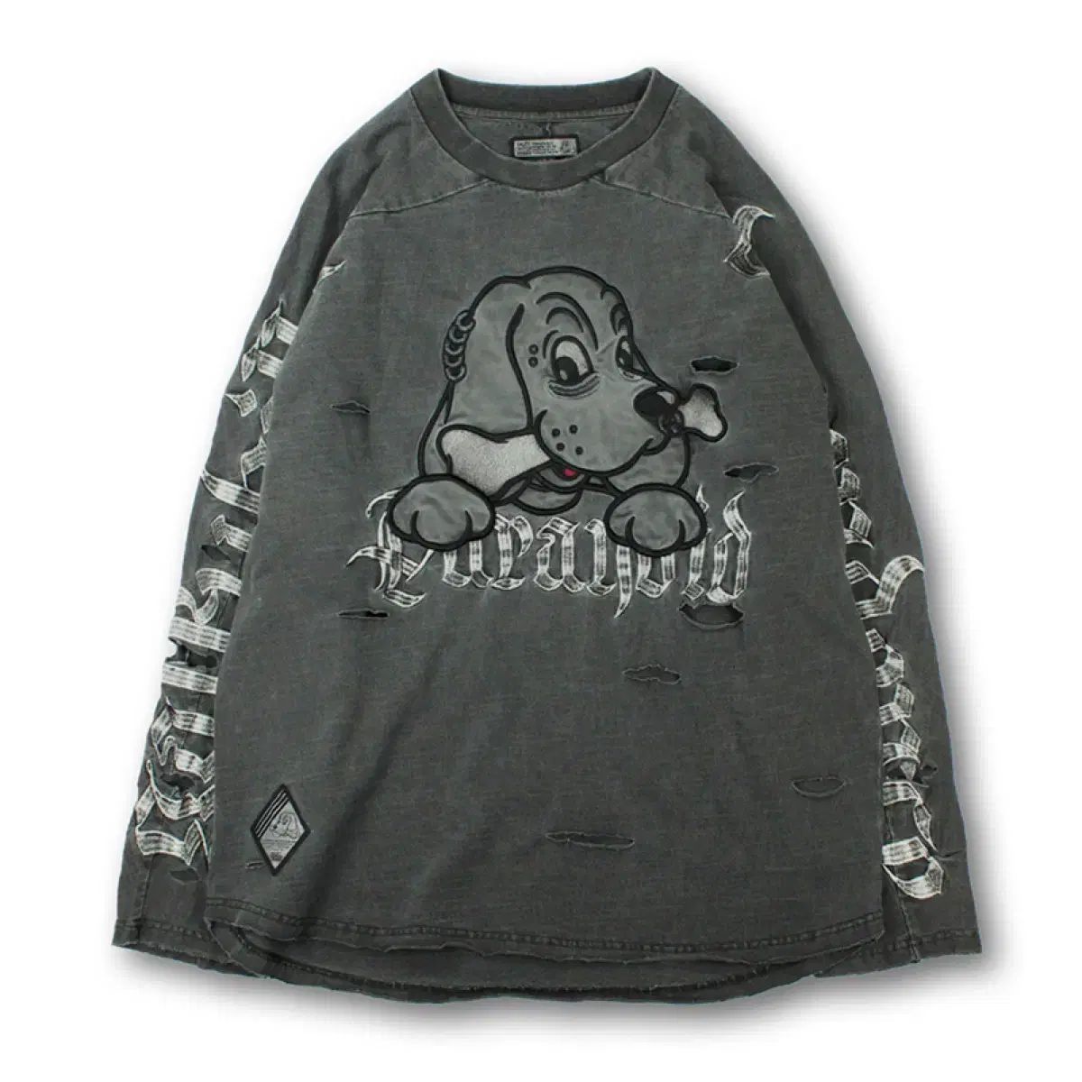 galfy ロングTシャツ パンク 地雷系 ユニセックス サブカルチャー