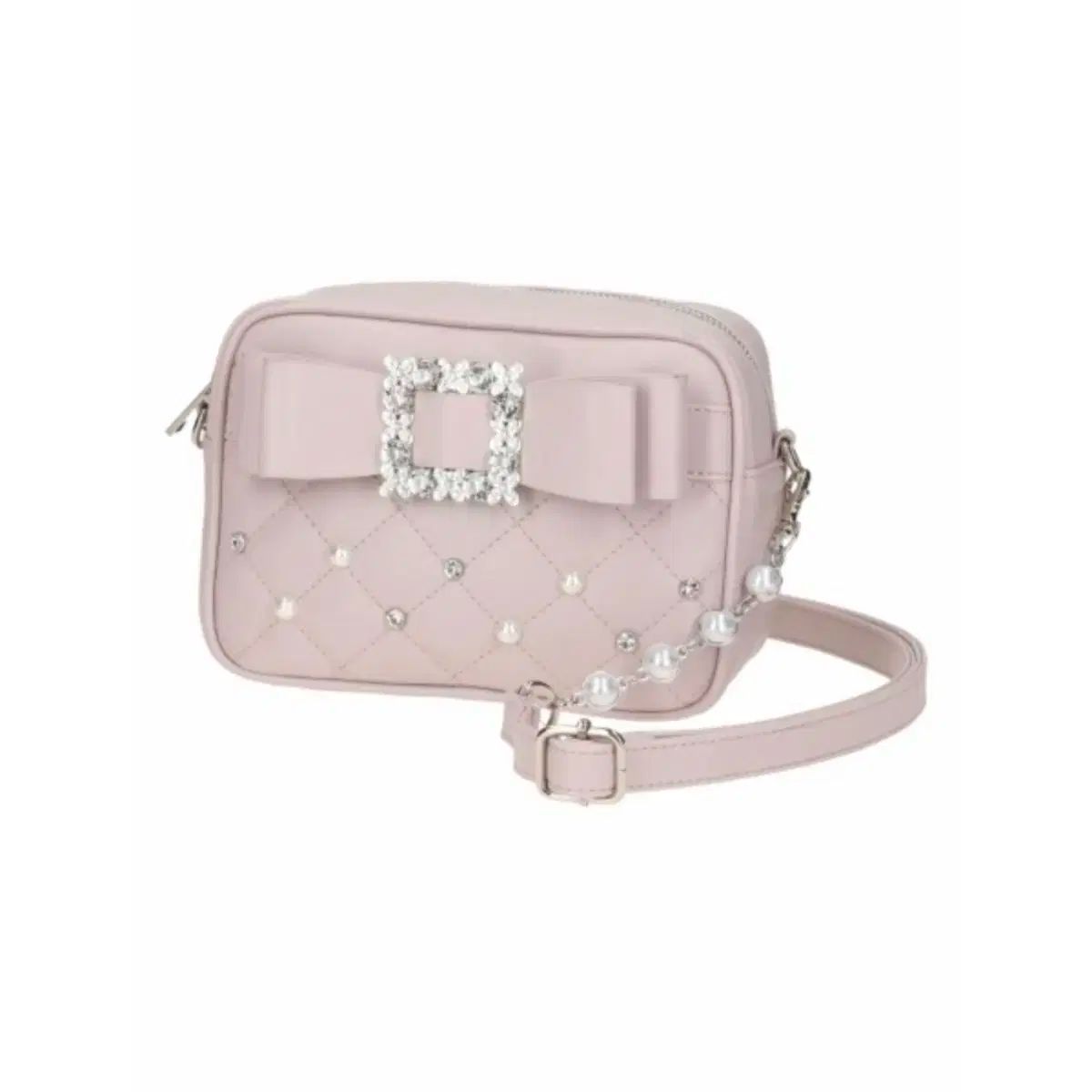 ノエミー リー リボン ビジュ ショルダーバッグ ピンク 量産型 地雷系