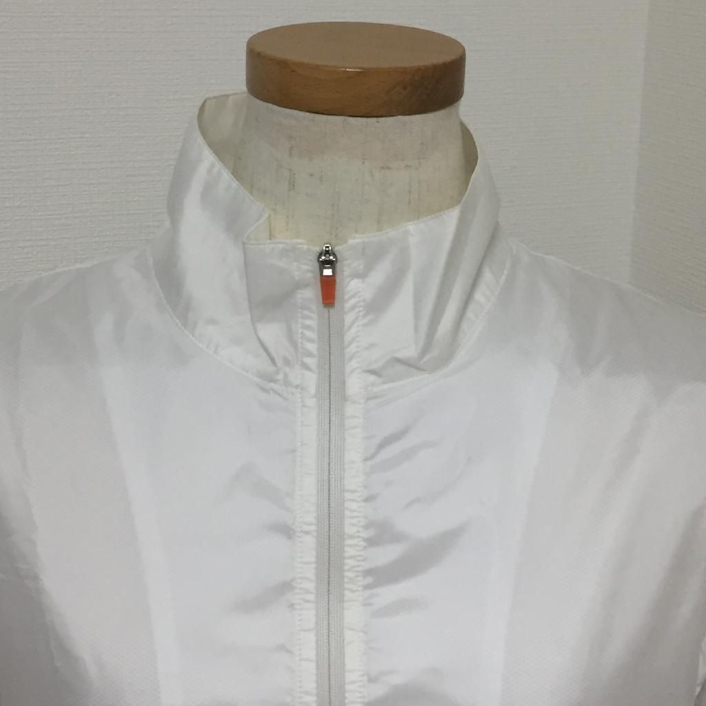 エレッセ テニスウェア プリーツジャケット L 身長160～170 cm バスト 83～89 色 ホワイト