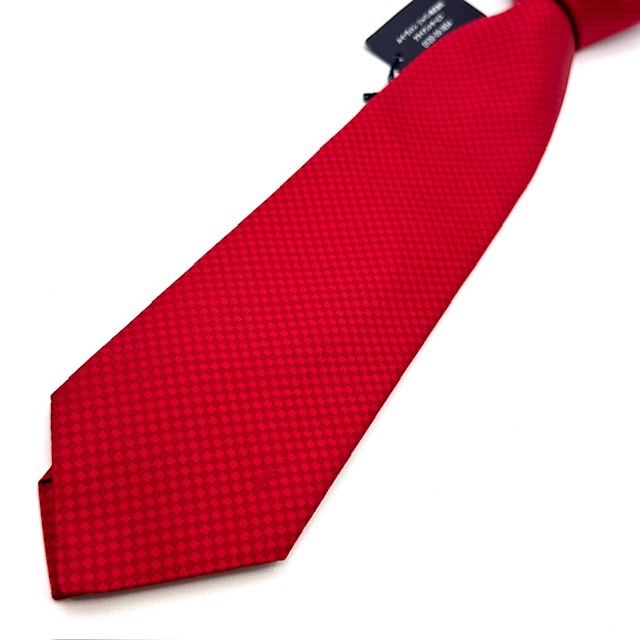ルイヴィトン マイクロダミエ レッド／赤色 ネクタイ 111712 - メルカリ