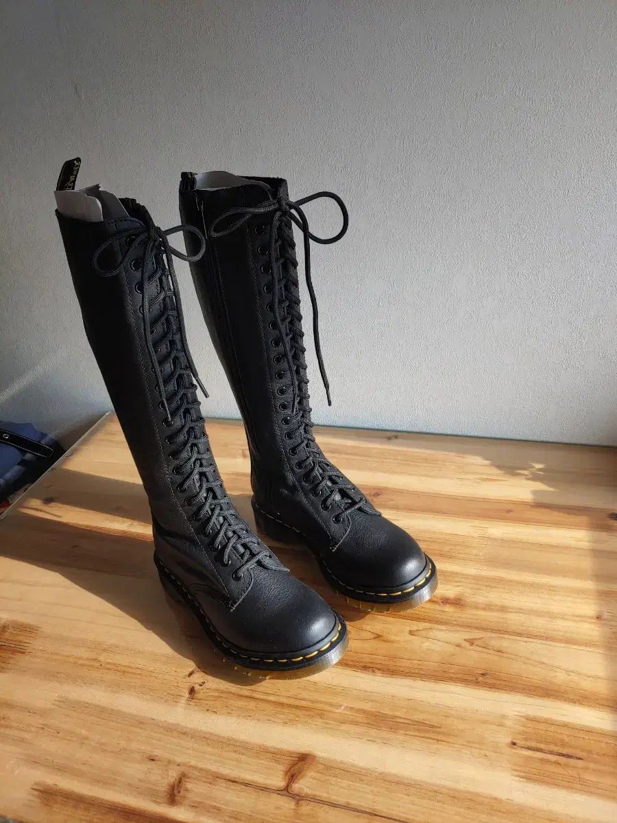 ブラック ロングブーツ